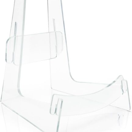 Transparent Guitar / Bass Stand - Acrylic Stand for Violin, Pipa, Zhongruan, Floor Stand for Acoustic & Electric Guitars, Bass Guitars, Multiple Guitars, Guitar Holder, Storage