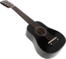 Kids Guitar 21 Inch Acoustic Guitar Classical Acoustic Guitar Small Size Portable Wooden Guitar for Children Beginner Adult Teen(Nero)