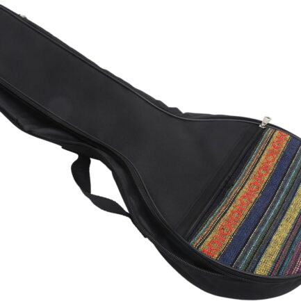 1 Pcs 4 String : 25 x 10.6 Inch Guitar Bass Case with Straps - Guitar Cover Gig Bag - 4 Layer Cotton Thicken，Avoid Instruments from Damage