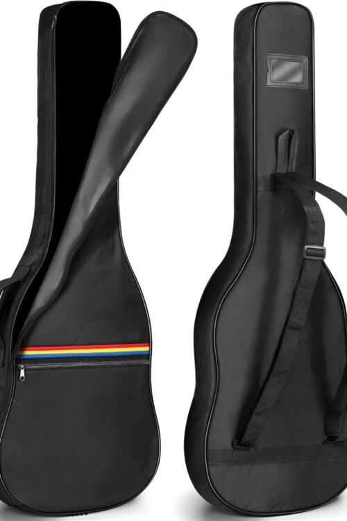 Guitar Dust Cover Bag Electric - Electric Gig Bag Soft Case for Electric Guitars Black No Padding