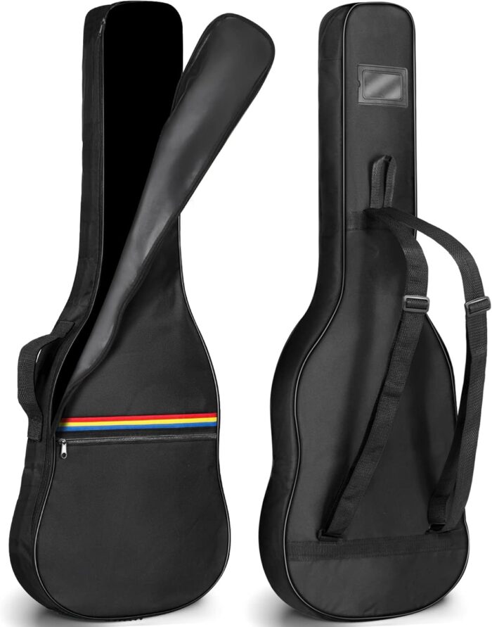 Guitar Dust Cover Bag Electric - Electric Gig Bag Soft Case for Electric Guitars Black No Padding