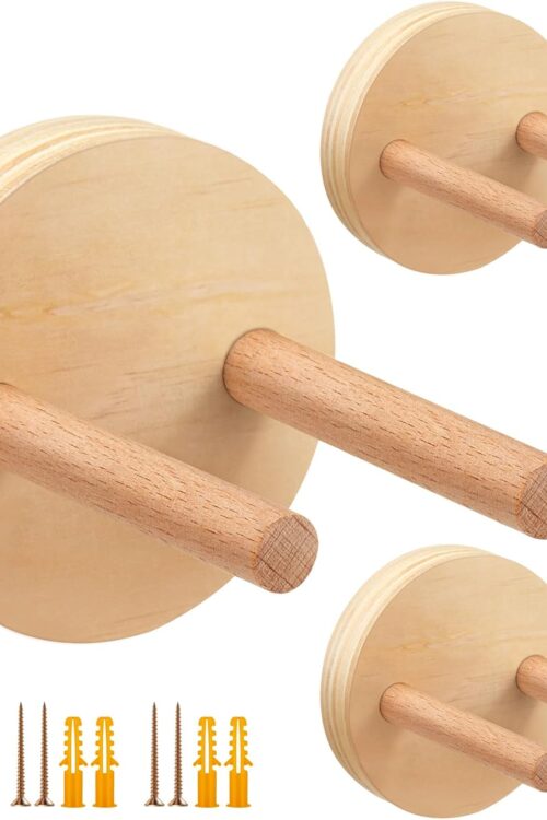 3 Pack Wall Mounts for Mini Guitars & Ukuleles Wooden Hooks Hanger Stand Holder for Kid Guitar and Ukulele
