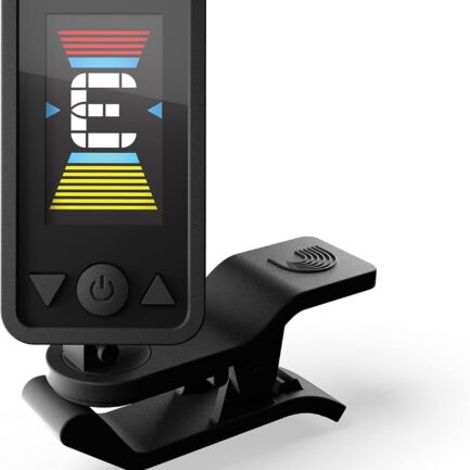 Accessories Guitar Tuner -  Headstock Tuner - Clip On Tuner for Guitar - Great for Acoustic Guitars & Electric Guitars - Quick & Accurate Tuning - Black