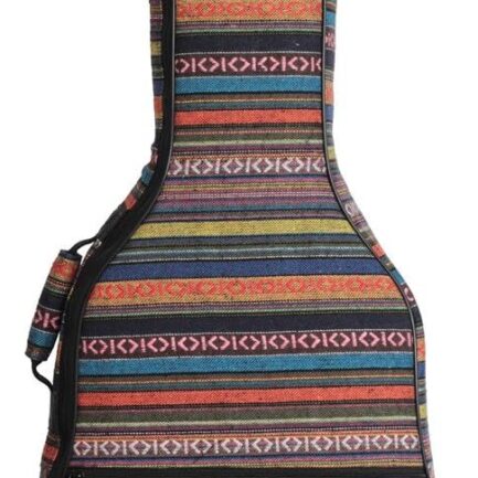 Acoustic Guitar Case for Girls,Soft Foam Padded 40 41 Inch Guitar Gig Bag Backpack with Neck Protector Pillow Pad,Dual Shoulder Strap&pocket …