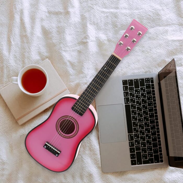 23 Inch Kids Guitar 6 String Toddler Guitar Kids Acoustic Music Instrument for Beginner Children Music Instrument - Image 2