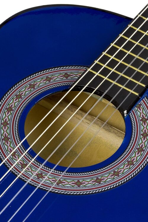 Acoustic Beginner Guitar Pack, Blue